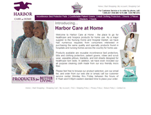 Tablet Screenshot of harborcareathome.com